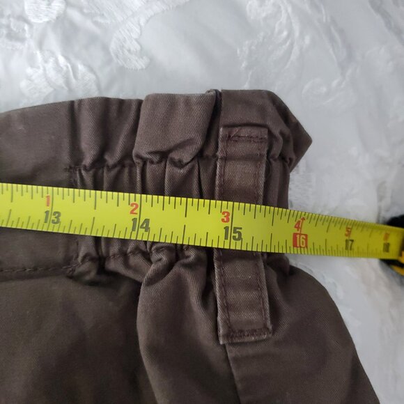 100% COTTON CARGO SHORTS Chocolate Brown SZ 6 - Picture 9 of 16